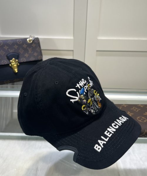 Balenciage Logo Cap Black Cap