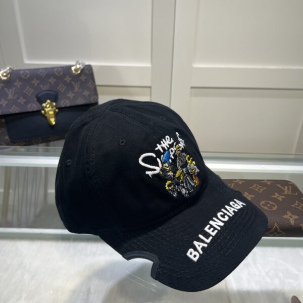 Balenciage Logo Cap Black Cap