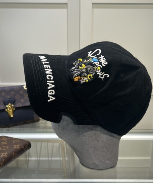 Balenciage Logo Cap Black Cap