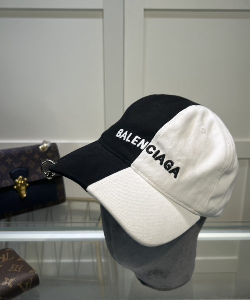 Balenciage Logo Cap Black/White Cap