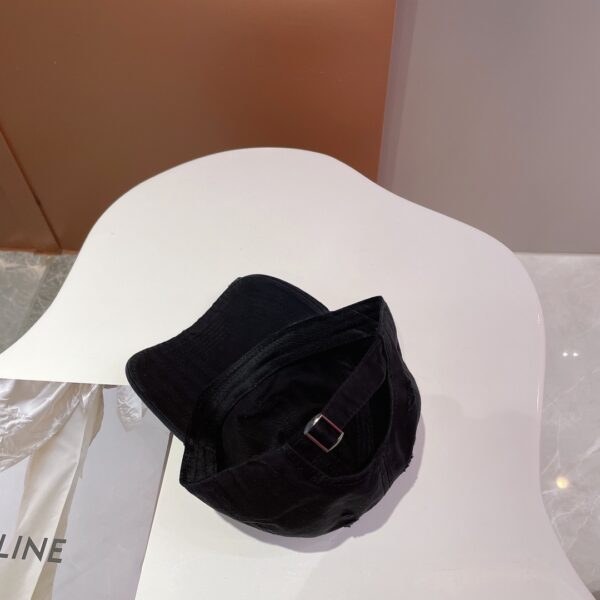 Balenciage Logo Visor Cap Black Cap