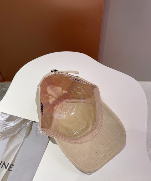 Balenciage Logo Visor Cap Cream Cap
