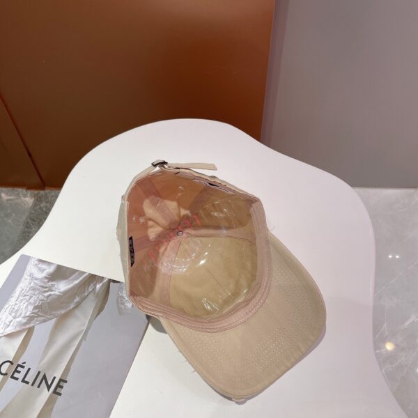 Balenciage Logo Visor Cap Cream Cap