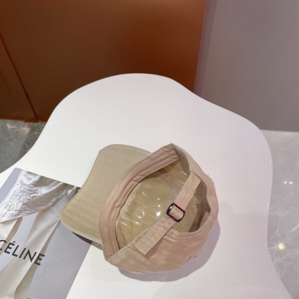 Balenciage Logo Visor Cap Cream Cap