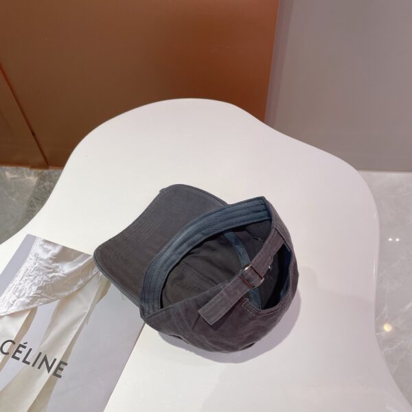 Balenciage Logo Visor Cap Grey Cap