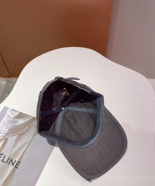 Balenciage Logo Visor Cap Grey Cap