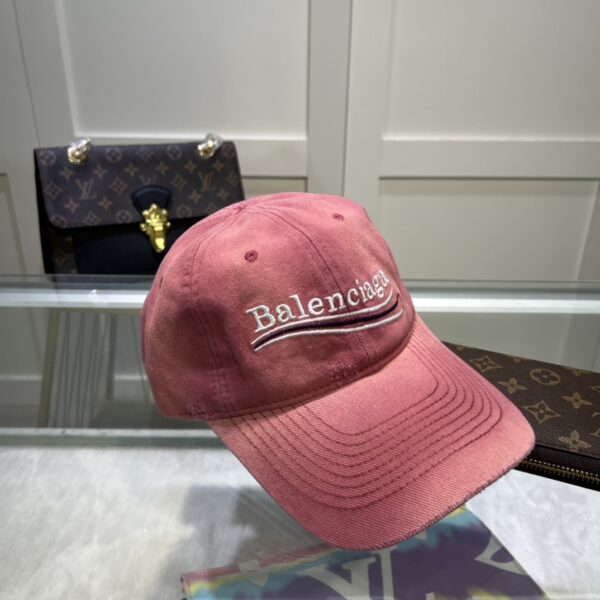 Balenciage Political Campaign Cancelled Light Red Cap