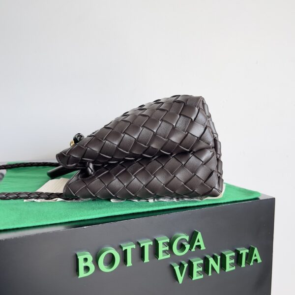 Bottega Veneta Andiamo Medium Bag Brown/Black/White For Women 30cm / 11.8in