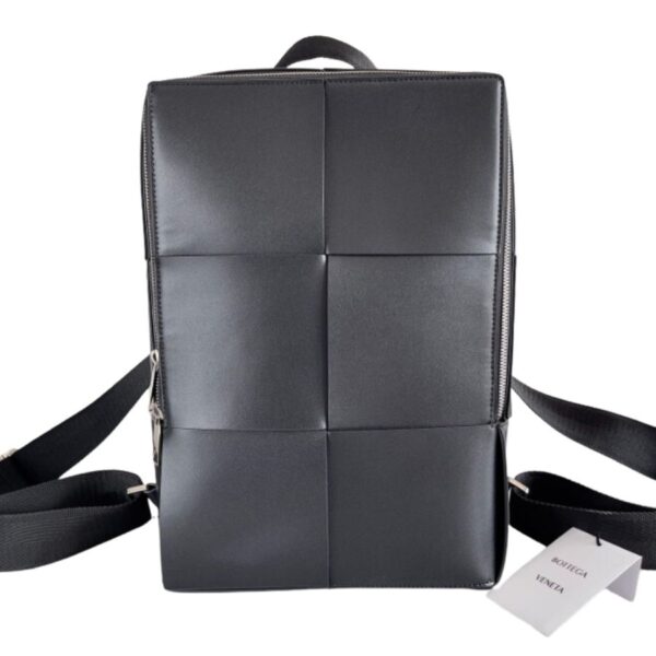 Bottega Veneta Arco Backpack Black/Green/Beige For Women 36cm / 14.7in