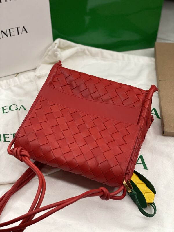 Bottega Veneta Backpack Red, For Women, Women's Bags 8.9in/22.5cm