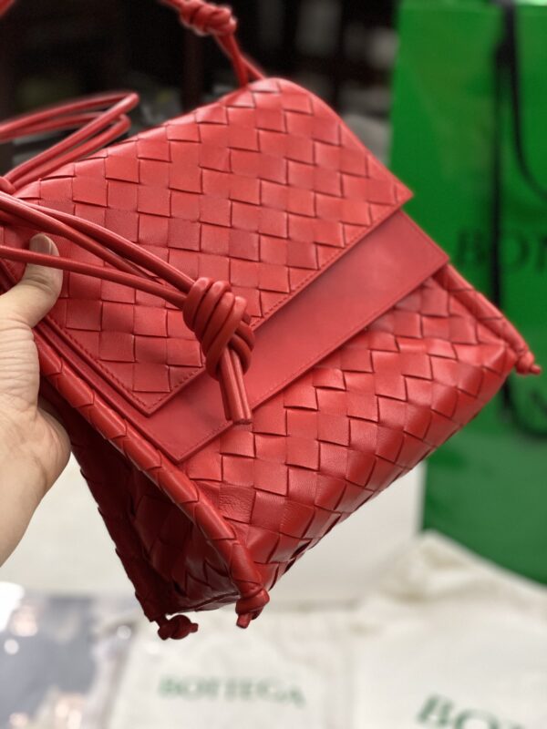 Bottega Veneta Backpack Red, For Women, Women's Bags 8.9in/22.5cm