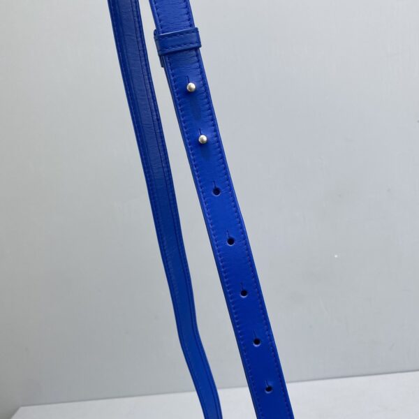 Bottega Veneta Candy Cassette Blue, For Women, Women's Bags 4.7in/12cm