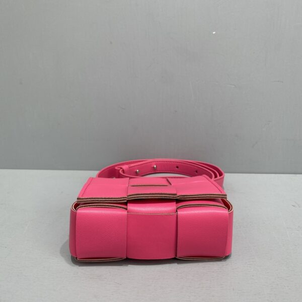 Bottega Veneta Candy Cassette Pink, For Women, Women's Bags 4.7in/12cm 666688VMAY16419