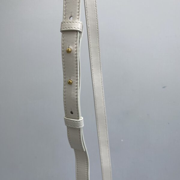 Bottega Veneta Candy Cassette White, For Women, Women's Bags 4.7in/12cm 666688VMAY19009