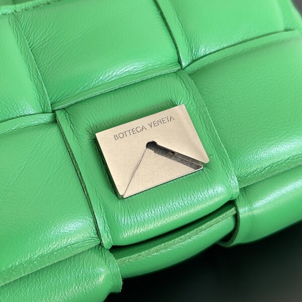 Bottega Veneta Candy Padded Tech Cassette Green, For Women, Women's Bags 5.1in/13cm