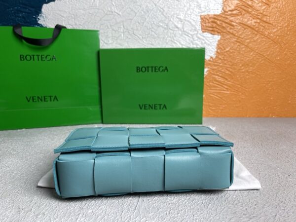 Bottega Veneta Cassette Light Blue, For Women, Women’s Bags 9.1in/23cm
