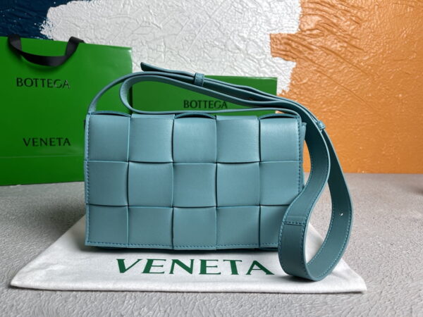 Bottega Veneta Cassette Light Blue, For Women, Women’s Bags 9.1in/23cm