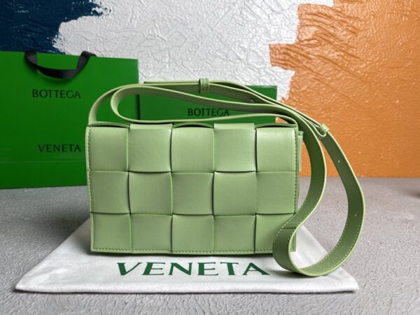 Bottega Veneta Cassette Light Green, For Women, Women’s Bags 9.1in/23cm