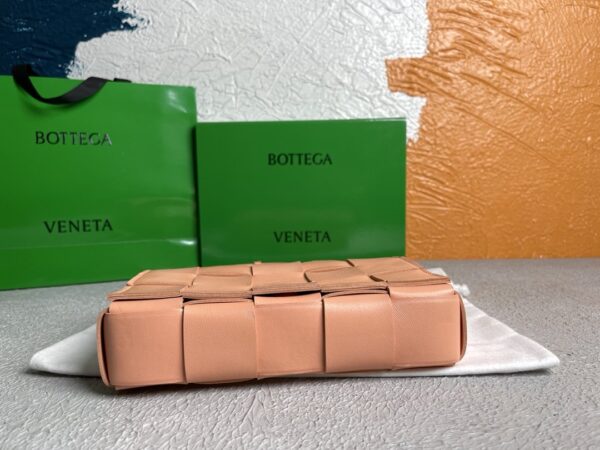 Bottega Veneta Cassette Light Orange, For Women, Women’s Bags 9.1in/23cm