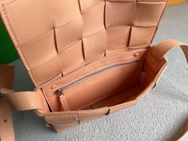 Bottega Veneta Cassette Light Orange, For Women, Women’s Bags 9.1in/23cm