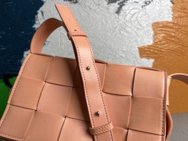Bottega Veneta Cassette Light Orange, For Women, Women’s Bags 9.1in/23cm