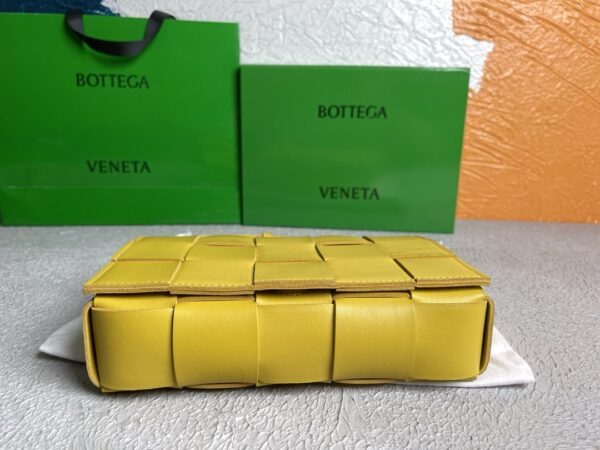 Bottega Veneta Cassette Yellow, For Women, Women’s Bags 9.1in/23cm