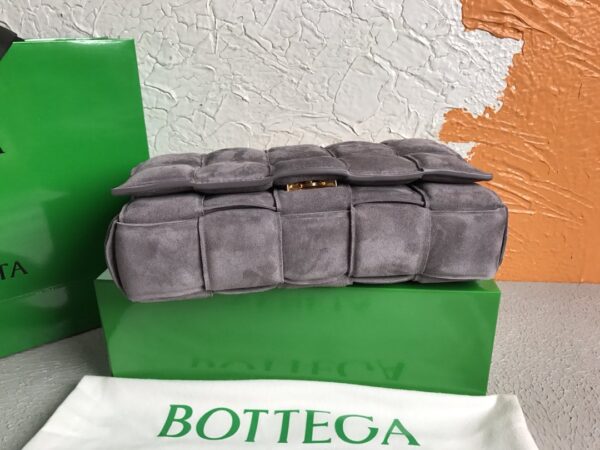 Bottega Veneta Chain Cassette Gray, For Women, Women’s Bags 10.2in/26cm