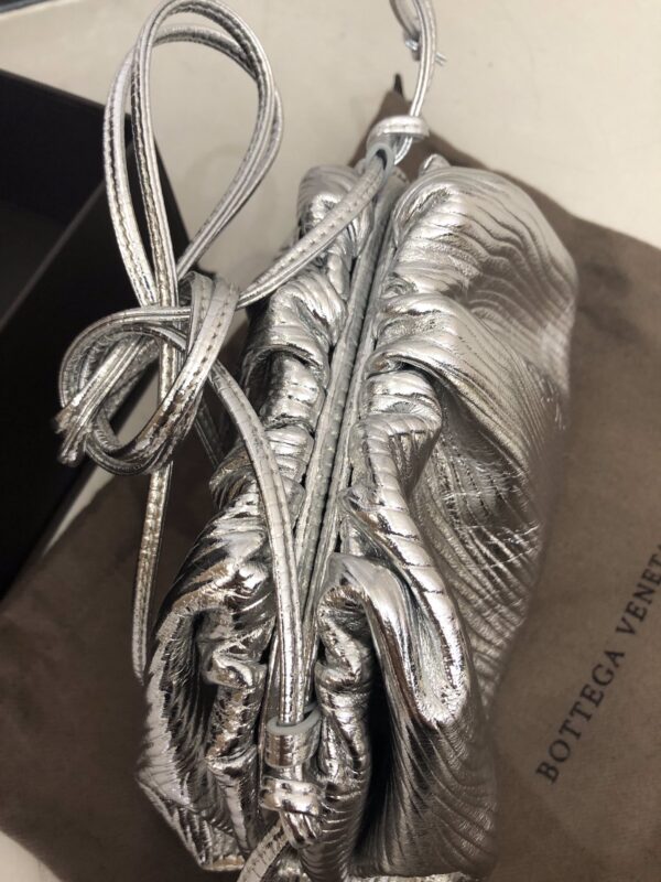 Bottega Veneta Clutch Sliver, For Women, Women's Bags 8.7in/22cm