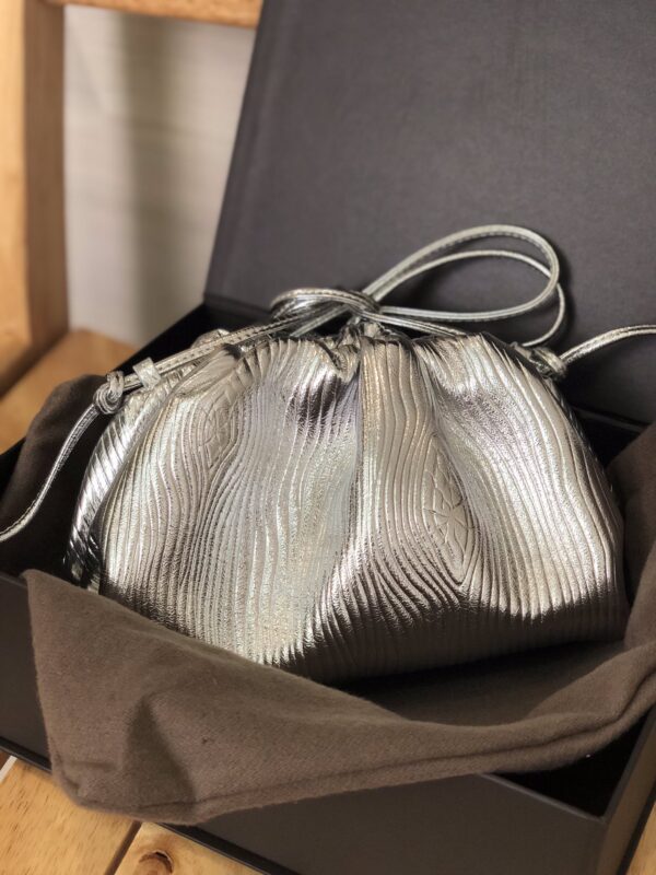 Bottega Veneta Clutch Sliver, For Women, Women's Bags 8.7in/22cm
