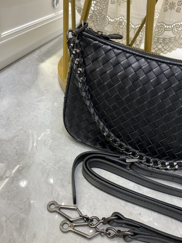 Bottega Veneta Crossbody Bag Black, For Women, Women's Bags 9.4in/24cm
