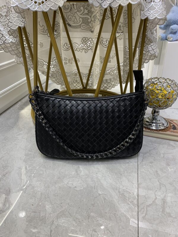 Bottega Veneta Crossbody Bag Black, For Women, Women's Bags 9.4in/24cm