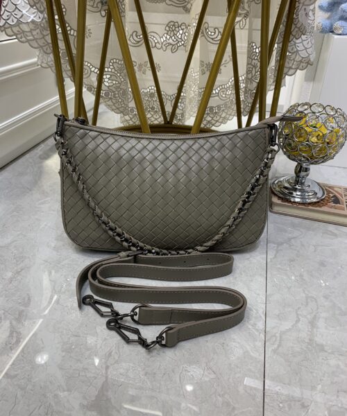Bottega Veneta Crossbody Bag Brown, For Women, Women's Bags 9.4in/24cm