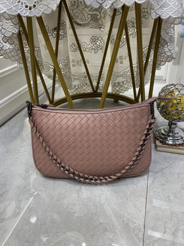 Bottega Veneta Crossbody Bag Pink, For Women, Women's Bags 9.4in/24cm