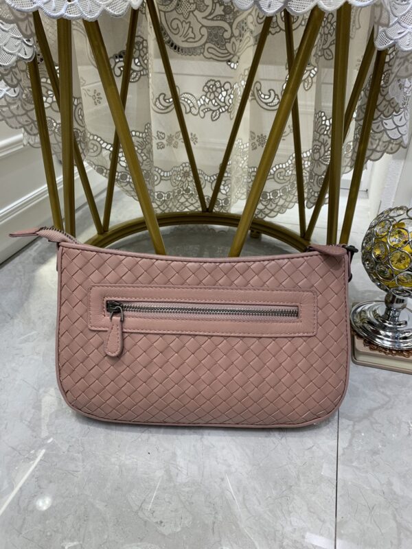Bottega Veneta Crossbody Bag Pink, For Women, Women's Bags 9.4in/24cm