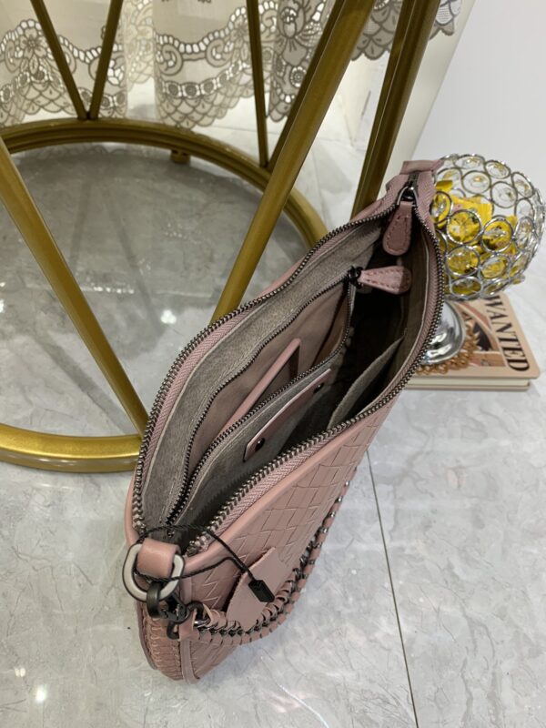 Bottega Veneta Crossbody Bag Pink, For Women, Women's Bags 9.4in/24cm