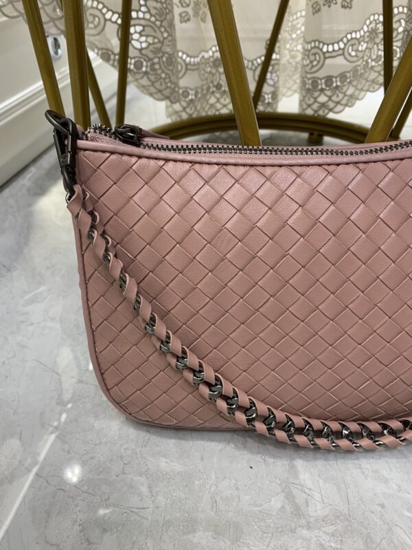 Bottega Veneta Crossbody Bag Pink, For Women, Women's Bags 9.4in/24cm