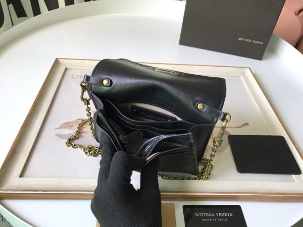 Bottega Veneta Crossbody Black, For Women, Women's Bags 6.9in/17.5cm