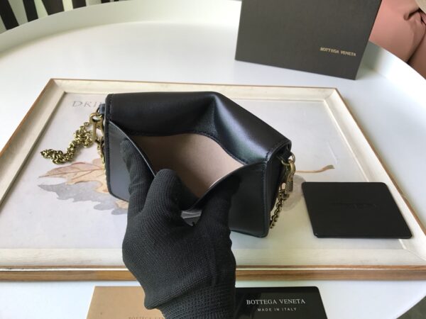 Bottega Veneta Crossbody Black, For Women, Women's Bags 6.9in/17.5cm