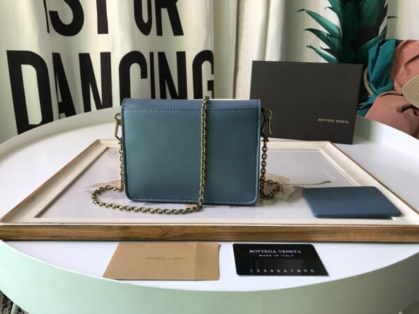 Bottega Veneta Crossbody Blue, For Women, Women's Bags 6.9in/17.5cm