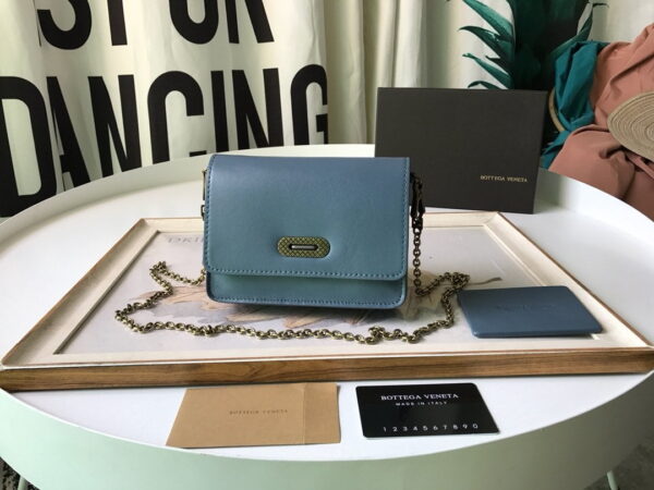 Bottega Veneta Crossbody Blue, For Women, Women's Bags 6.9in/17.5cm