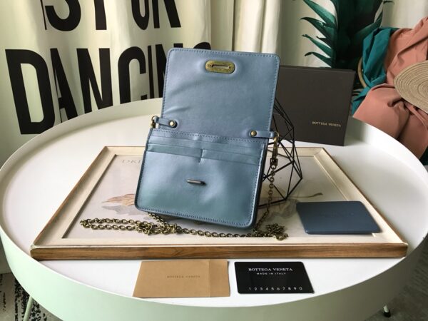 Bottega Veneta Crossbody Blue, For Women, Women's Bags 6.9in/17.5cm