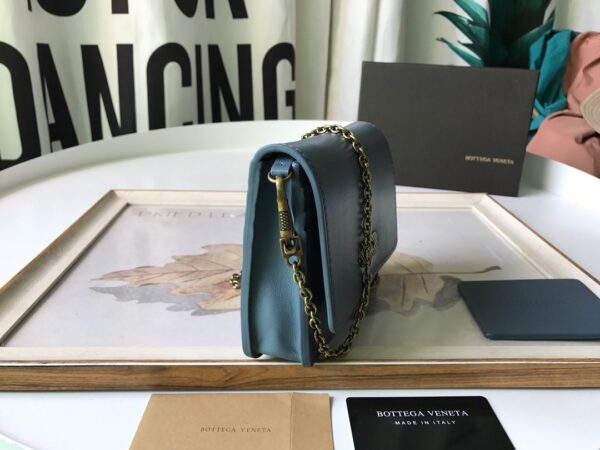 Bottega Veneta Crossbody Blue, For Women, Women's Bags 6.9in/17.5cm