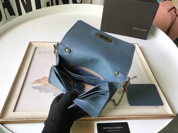 Bottega Veneta Crossbody Blue, For Women, Women's Bags 6.9in/17.5cm