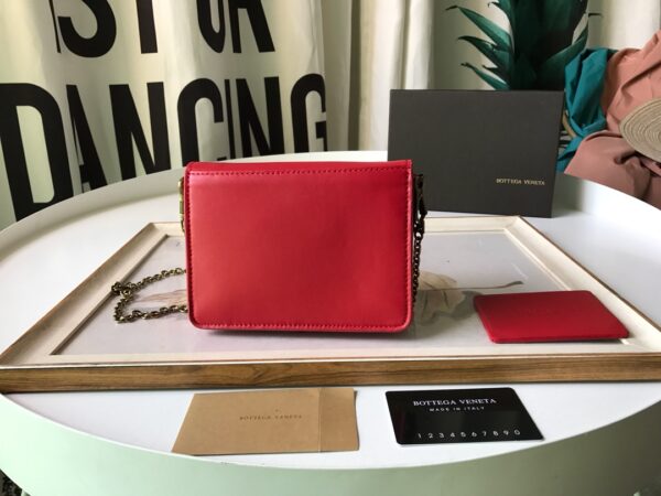 Bottega Veneta Crossbody Red, For Women, Women's Bags 6.9in/17.5cm