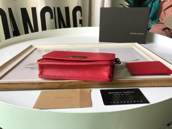 Bottega Veneta Crossbody Red, For Women, Women's Bags 6.9in/17.5cm