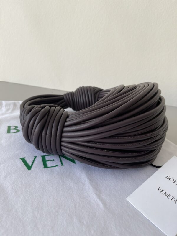 Bottega Veneta Double Knot Dark Violet, For Women, Women's Bags 9.8in/25cm