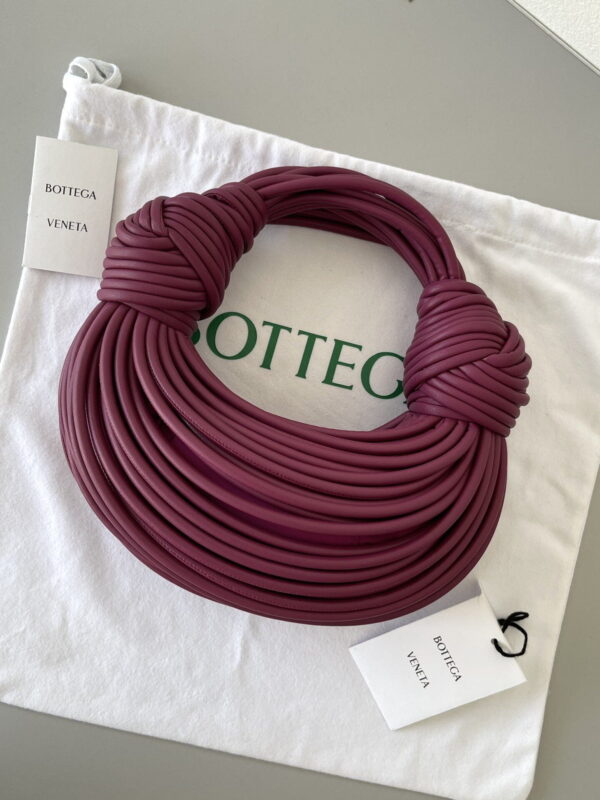 Bottega Veneta Double Knot Purple, For Women, Women's Bags 9.8in/25cm