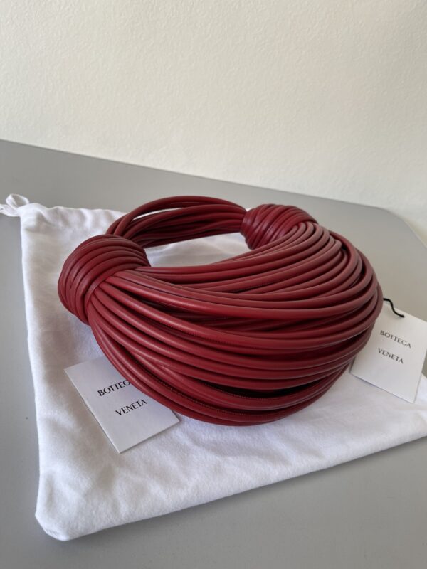 Bottega Veneta Double Knot Red, For Women, Women's Bags 9.8in/25cm