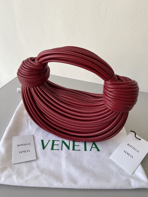 Bottega Veneta Double Knot Red, For Women, Women's Bags 9.8in/25cm