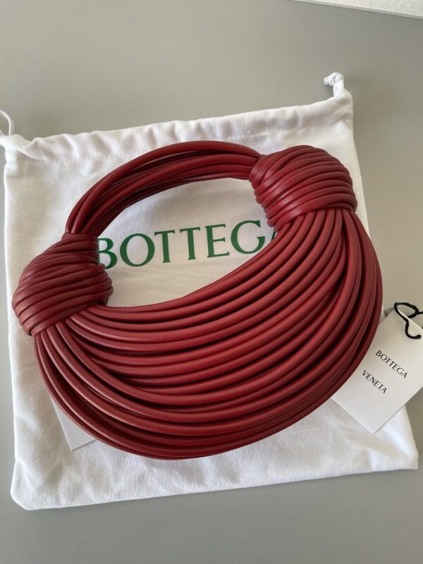 Bottega Veneta Double Knot Red, For Women, Women's Bags 9.8in/25cm